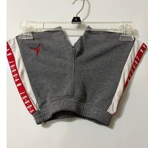 Toddler Gray Air Jordan Logo Athletic Shorts 2T Vintage Basketball logo